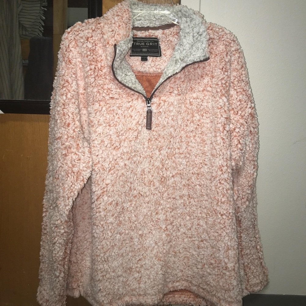 Authentic TRUE GRIT fuzzy pullover, never worn!